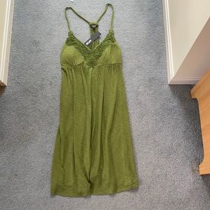 Olive green dress